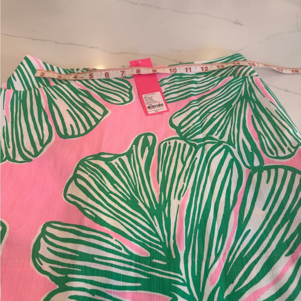 NWT Lilly Pulitzer Marigold Skort Mandevilla Baby who let the fonds out Sz 0 - Picture 12 of 13